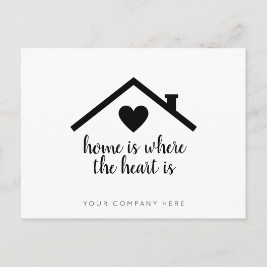 パーソナライズされた不動産仲介業者  ポストカード (正面)