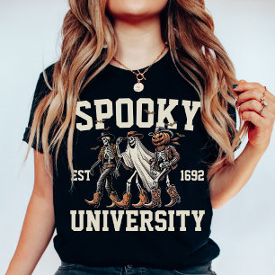 パーソナライズされた不気味ハロウィーングループパーティー Tシャツ