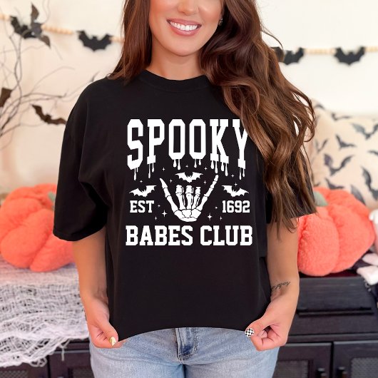 パーソナライズされた不気味ハロウィーングループパーティー Tシャツ