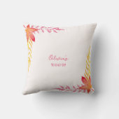 パーソナライズされた両面カスタム装飾用クッション クッション (裏面)