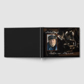 パーソナライズされた二輪車記念 ゲストブック (全面)