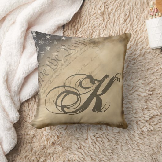 パーソナライズされた人民の旗枕 クッション (ブランケット)