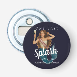 パーソナライズされた人魚の花嫁お別れビーチ 栓抜き