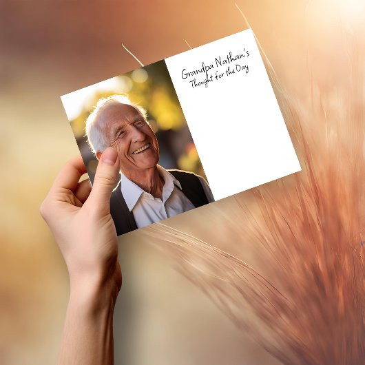 パーソナライズされた今日のひとりごとノート ポストイット