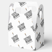 パーソナライズされた企業ブランドのカスタムミニマリスト フェイバーボックス (オープン)