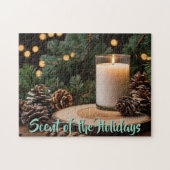 パーソナライズされた休日の香り ジグソーパズル (横)