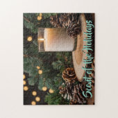 パーソナライズされた休日の香り ジグソーパズル (縦)