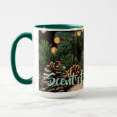 パーソナライズされた休日の香り マグカップ (左)