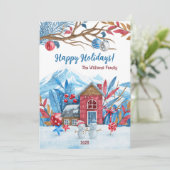 パーソナライズされた休日カード シーズンカード (スタンド正面)