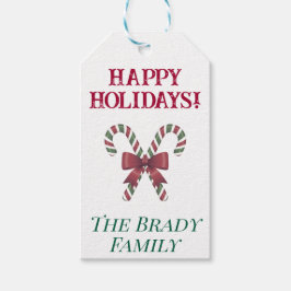 パーソナライズされた休日プレゼントラベル ギフトタグ