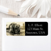 パーソナライズされた住所 シール (インサイチュ)