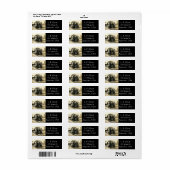 パーソナライズされた住所 シール (フルシート)