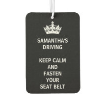 パーソナライズされた保おもしろいガーリーCalm Black