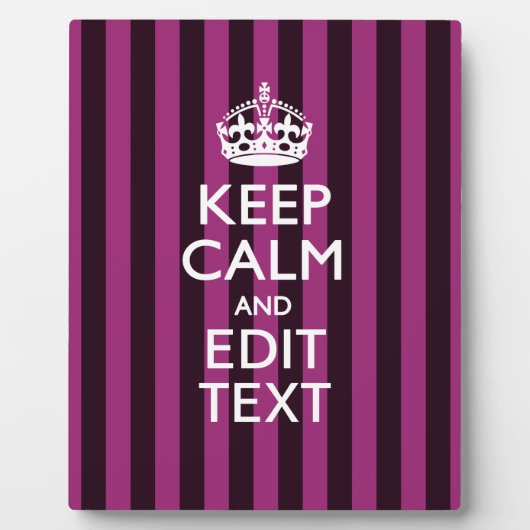 パーソナライズされた保テキストをピンクの明るい赤紫色に フォトプラーク (正面)