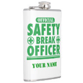 パーソナライズされた保安官 フラスク (右)