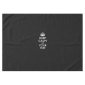 パーソナライズされた保落ち着いてクリエイティブ文字 テーブルクロス (正面(横))