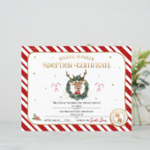 パーソナライズされた保証人養子縁組証明書 (スタンド正面)