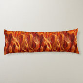 パーソナライズされた保CALMとYour Text for Bacon ボディピロー (裏面)