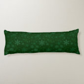 パーソナライズされた保CALMとYour Text for Snow ボディピロー (裏面)