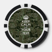 パーソナライズされた保CALM ポーカーチップ (正面)