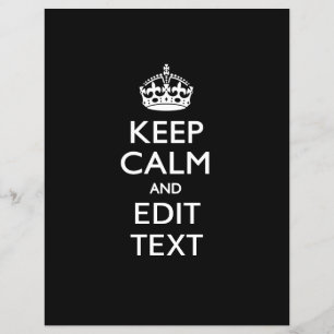 パーソナライズされた保CALM AND Edit文字招待状 チラシ