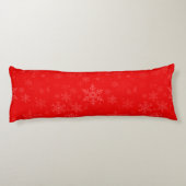 パーソナライズされた保CALM AND Your Text for snow ボディピロー (裏面)