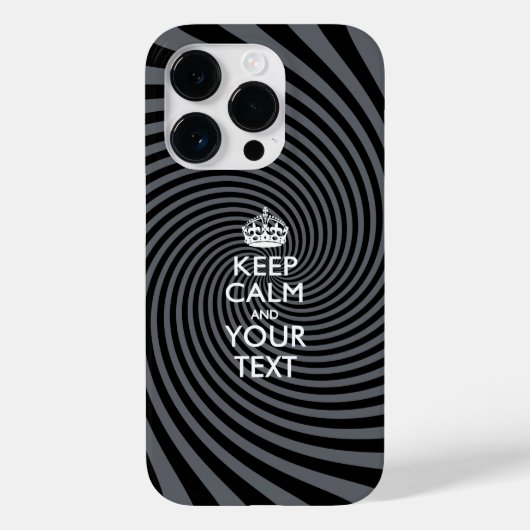 パーソナライズされた保CALM Case-Mate iPhoneケース (裏面)