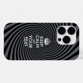 パーソナライズされた保CALM Case-Mate iPhoneケース (裏面 (横))