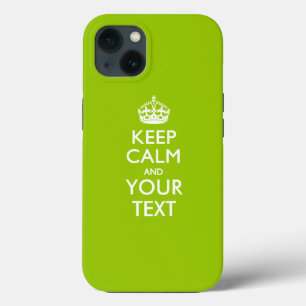 パーソナライズされた保CALM iPhone 13ケース