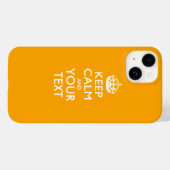 パーソナライズされた保CALM Case-Mate iPhoneケース (裏面 (横))