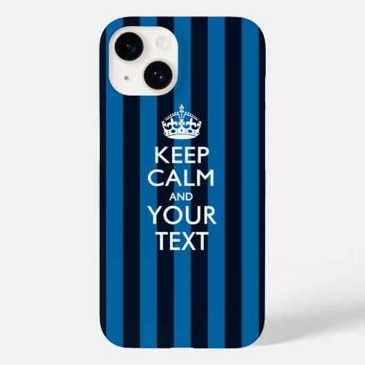 パーソナライズされた保CALM Case-Mate iPhoneケース (裏面)