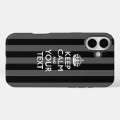 パーソナライズされた保CALM Case-Mate iPhoneケース (裏面 (横))