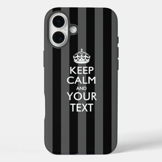 パーソナライズされた保CALM Case-Mate iPhoneケース (裏面)