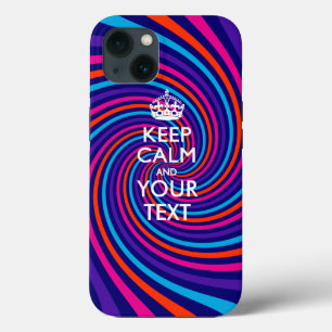 パーソナライズされた保CALM iPhone 13ケース