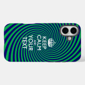パーソナライズされた保CALM Case-Mate iPhoneケース (裏面 (横))