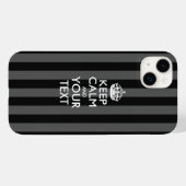 パーソナライズされた保CALM Case-Mate iPhoneケース (裏面 (横))