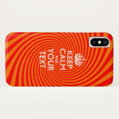 パーソナライズされた保CALM Case-Mate iPhoneケース (裏面(横))