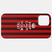 パーソナライズされた保CALM iPhoneケース (裏面横)