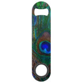 パーソナライズされた保PeacockのCALM AND Edit文字 スピード栓抜き (裏面)