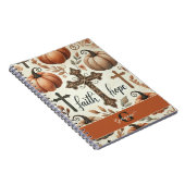 パーソナライズされた信仰と希望クリスチャンのハロウィーン ノートブック (右側)