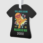 パーソナライズされた俺を捕まえられないぞ オーナメント (正面)