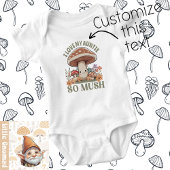 パーソナライズされた僕は君の肩書が好きだ ベビーボディスーツ