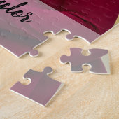 パーソナライズされた兄弟姉妹写真ギフト ジグソーパズル (側面)