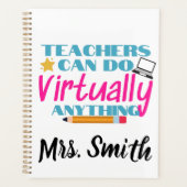 パーソナライズされた先生は事実上何でもできる プランナー手帳 (正面)