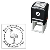 パーソナライズされた先生キャスウォリ素晴らしー授業 セルフインキングスタンプ (インサイチュ)