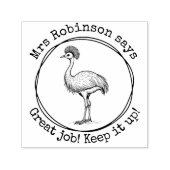 パーソナライズされた先生キャスウォリ素晴らしー授業 セルフインキングスタンプ (デザイン)