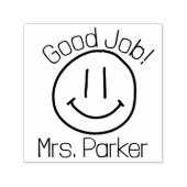 パーソナライズされた先生スタンプカスタムスタンプ セルフインキングスタンプ (デザイン)