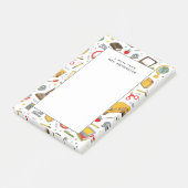 パーソナライズされた先生ノベルティ ポストイット (アングル)