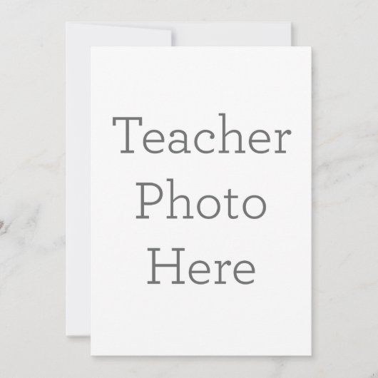 フラット招待状, サイズ: 12.7cm x 17.8cm, ペーパー: シグネチャーマット, 封筒: ホワイト (正面)