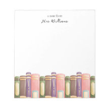 パーソナライズされた先生メモ帳